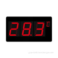 Swimming Pool Thermometer: Temperature, Humidity, and Water Temperature Display with Probe Hygrometer